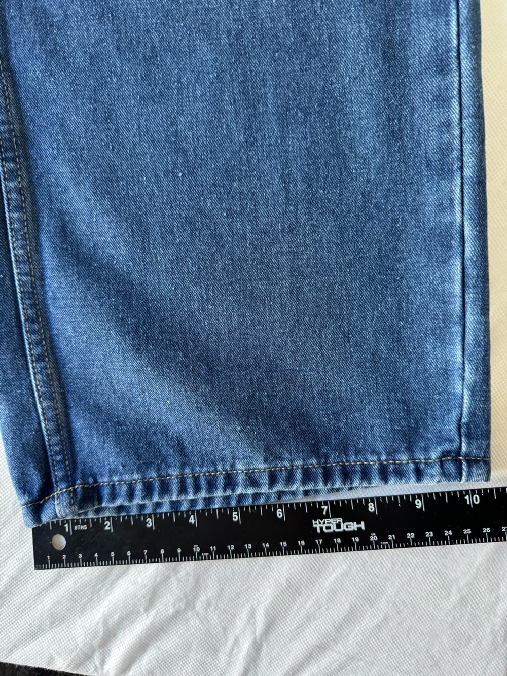 Y2K Grunge Retro Streetwear Baggy Wide Leg Denim Jean Pants XXL - Picture 14 of 16